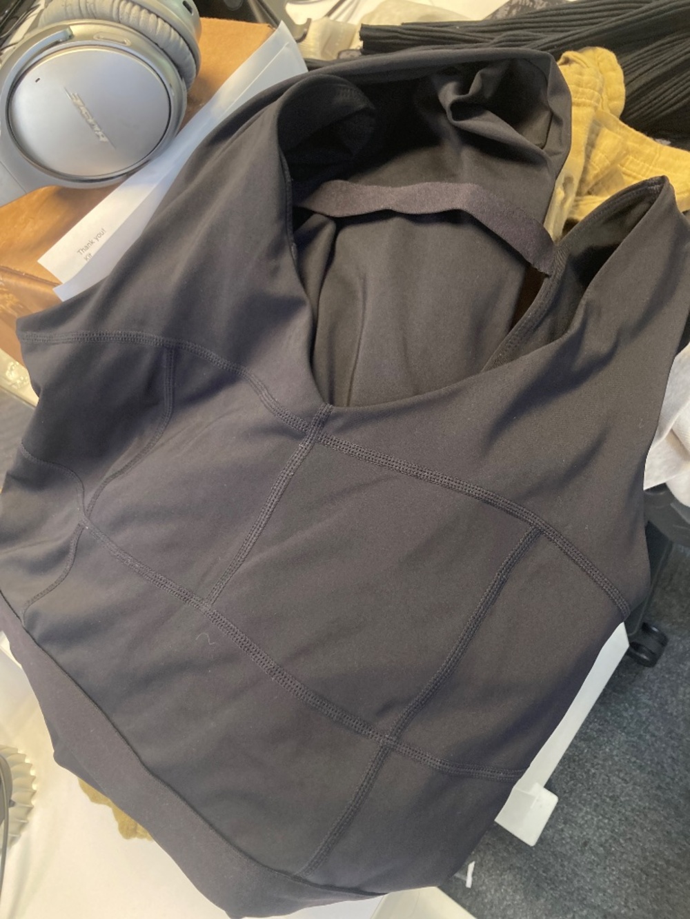 Fabletics Motion365+ black jumpsuit size L - Picture 5 of 8